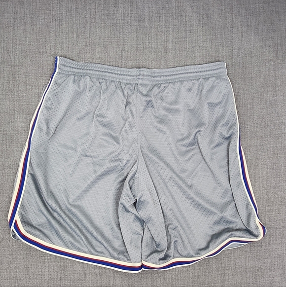 Champion Athletic Stretch Red White Blue Retro Trim Pocket Shorts. No drawstring - Picture 4 of 6